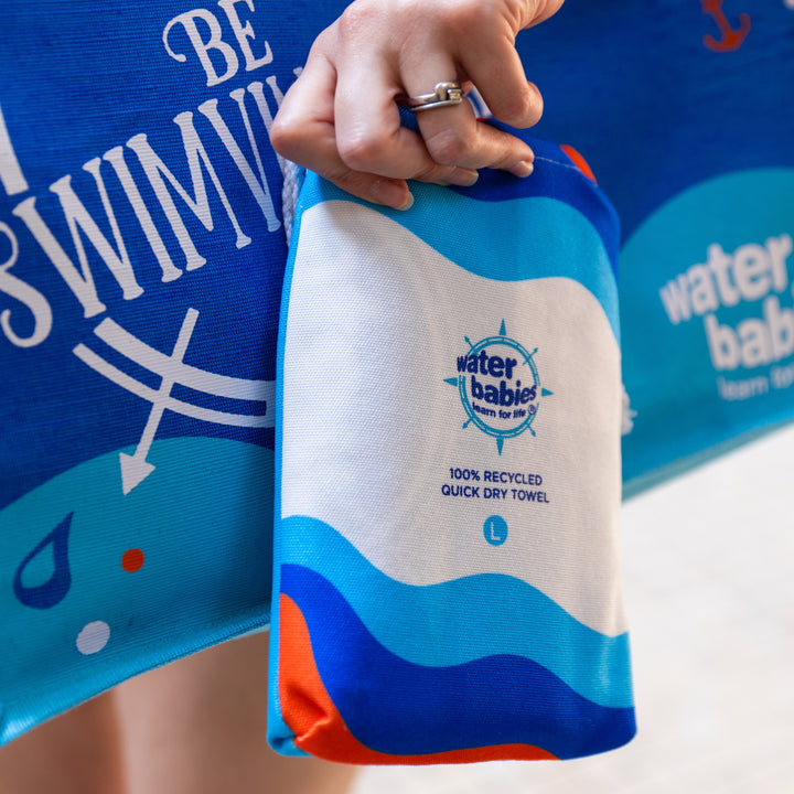Water Babies x Dock & Bay I Am Swimvincible Pool & Beach Towel (160x90cm)
