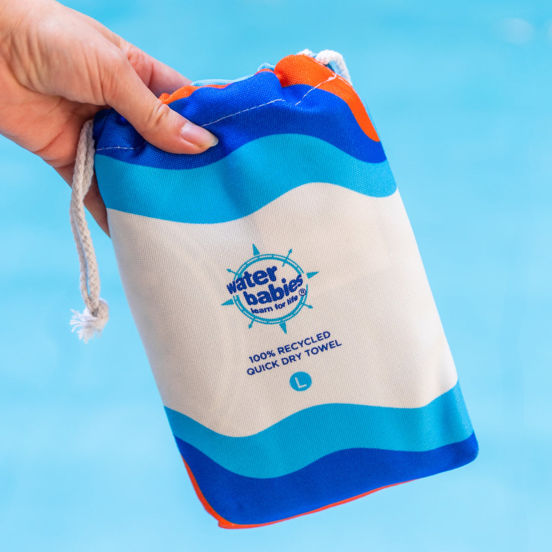 Water Babies x Dock & Bay I Am Swimvincible Pool & Beach Towel (160x90cm)