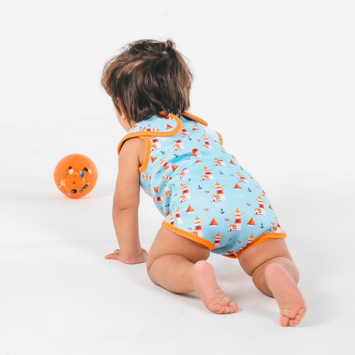 Water Babies Lighthouse Lagoon Baby Wrap