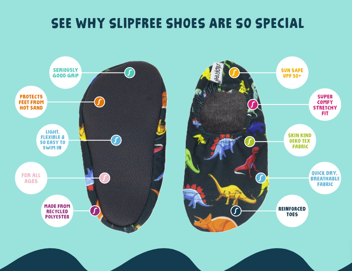 Slipfree Non-slip Shoes Ariel Print