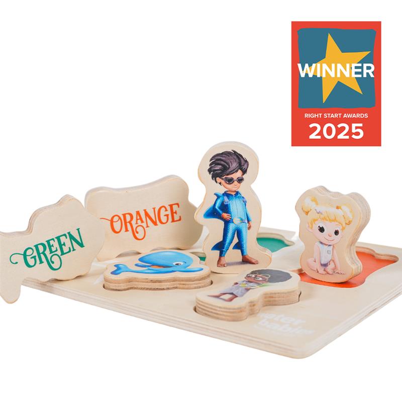 Water Babies Swimvincibles Chunky Wooden Puzzle (6 Pieces)