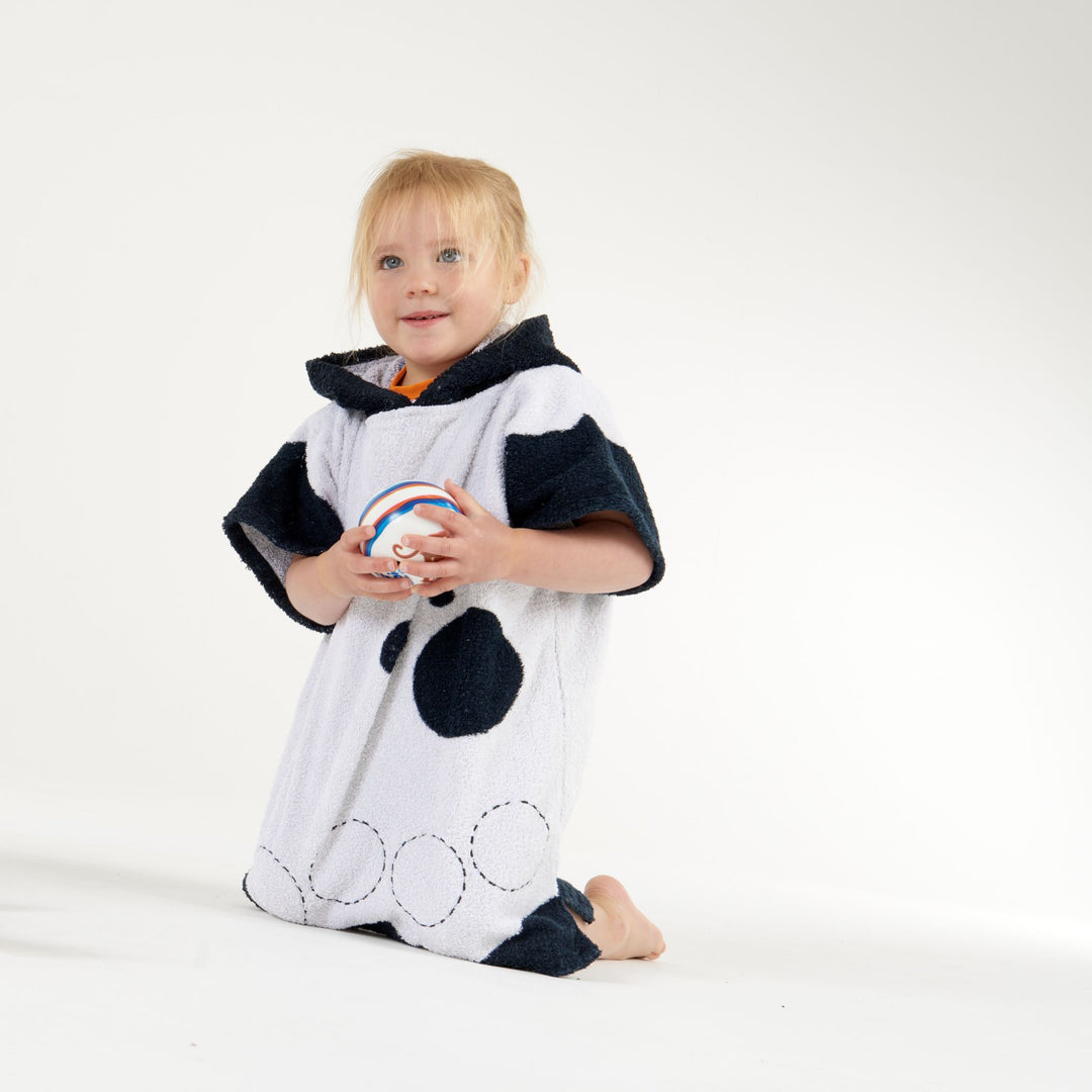 Inky Hooded Poncho Towel