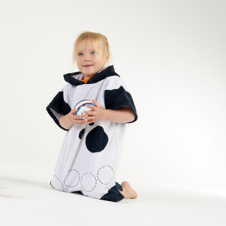 Inky Hooded Poncho Towel