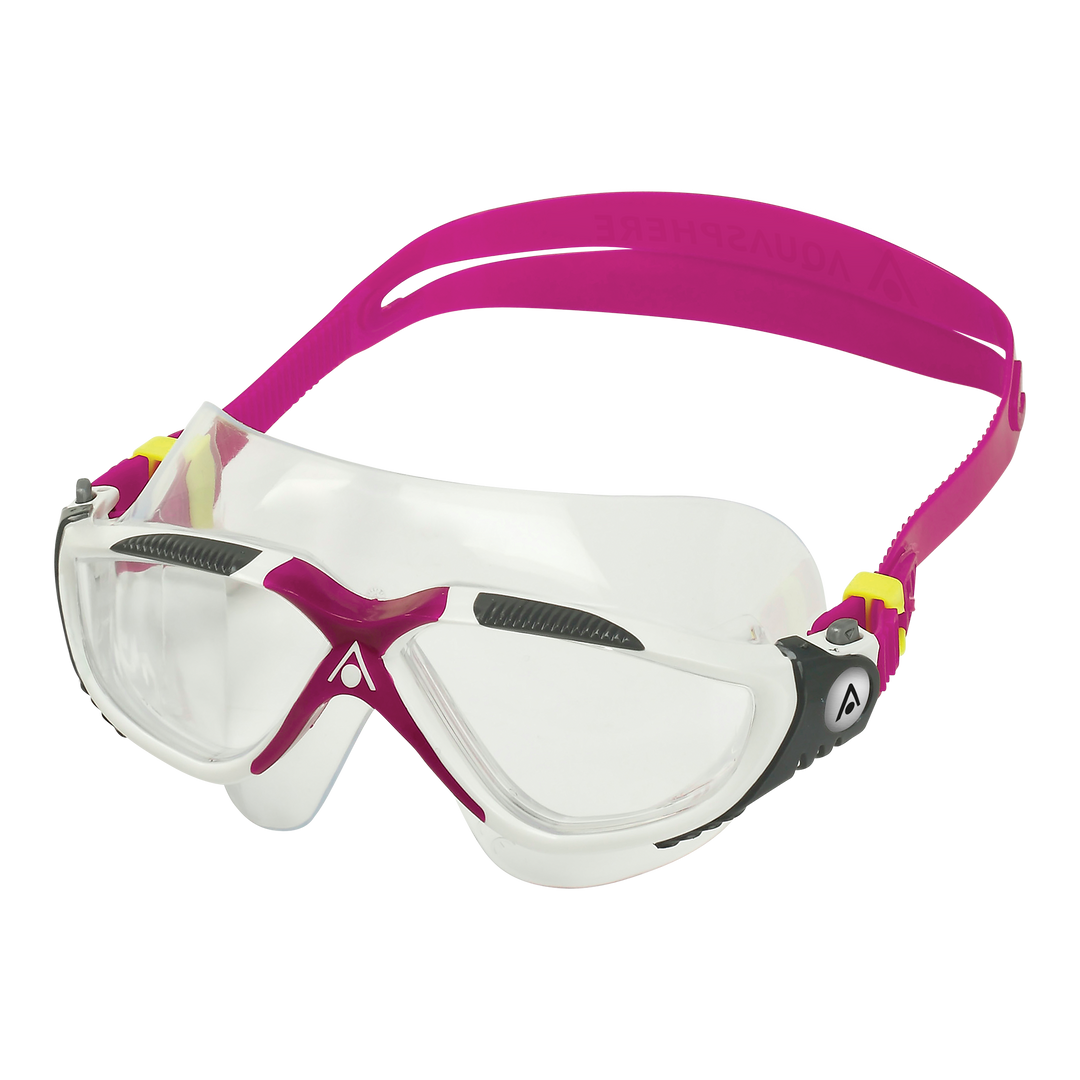 Aquasphere Adult Goggles Vista White Raspberry
