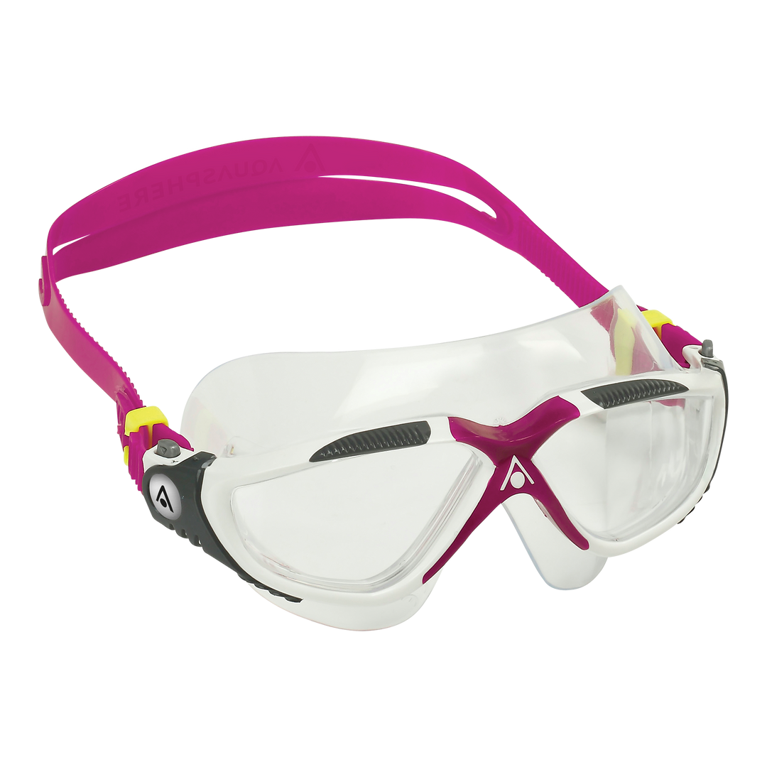 Aquasphere Adult Goggles Vista White Raspberry