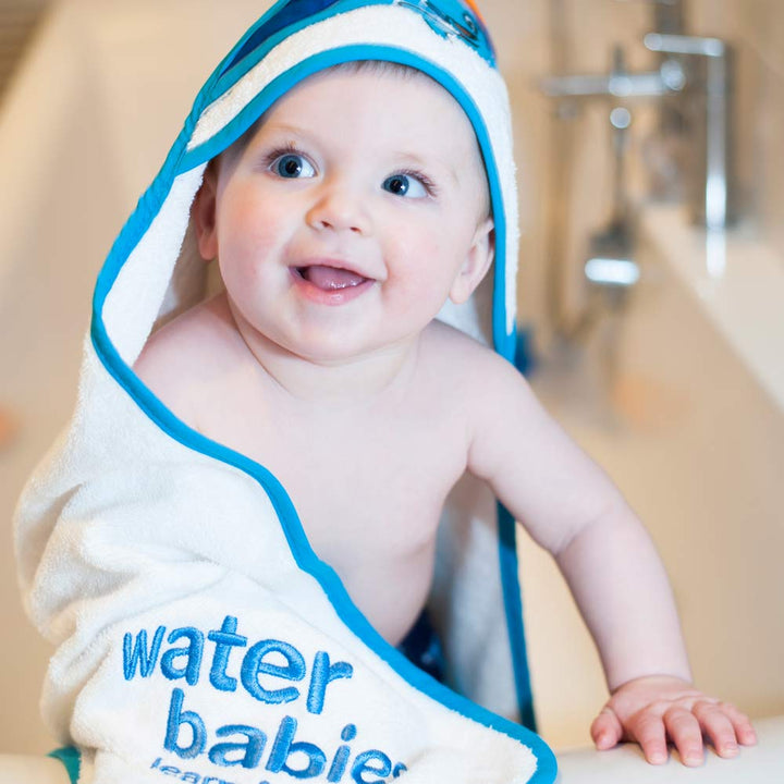 Water Babies Hooded Towel (70x70cm)