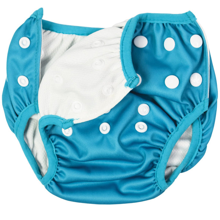 Size Adjustable Blue Under Nappy Wrap