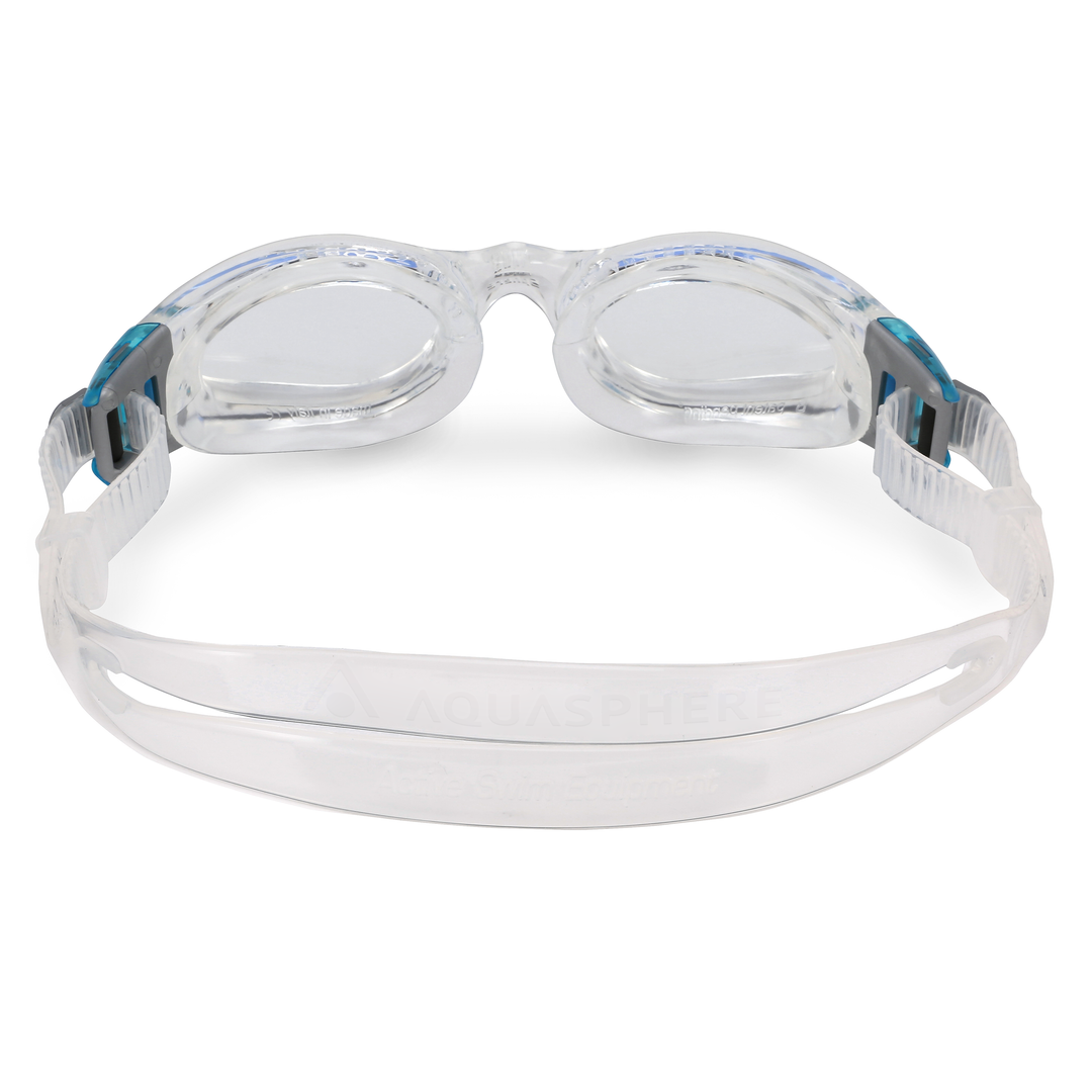 Aquasphere Adult Goggles Kaiman Small Fit Transparent Turquoise