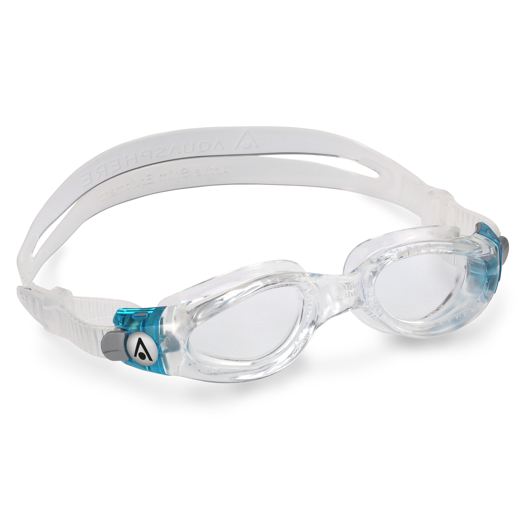 Aquasphere Adult Goggles Kaiman Small Fit Transparent Turquoise