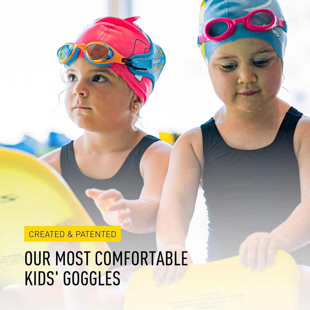 FINIS DragonFly Kids Swimming Goggles (Mirror & Tinted Lens)