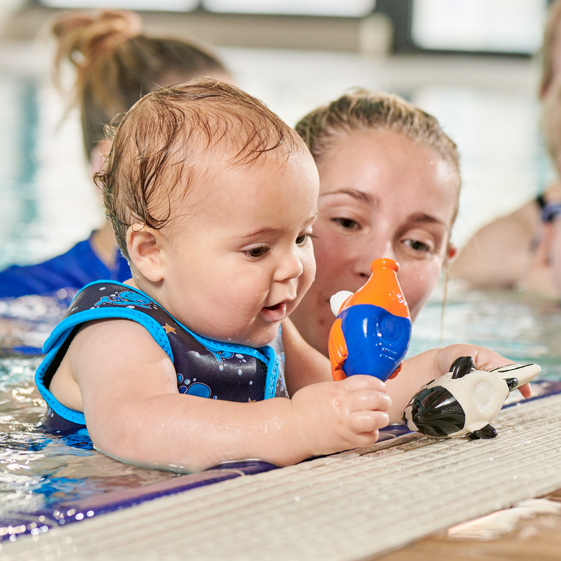 Water babies online rubber fish toy