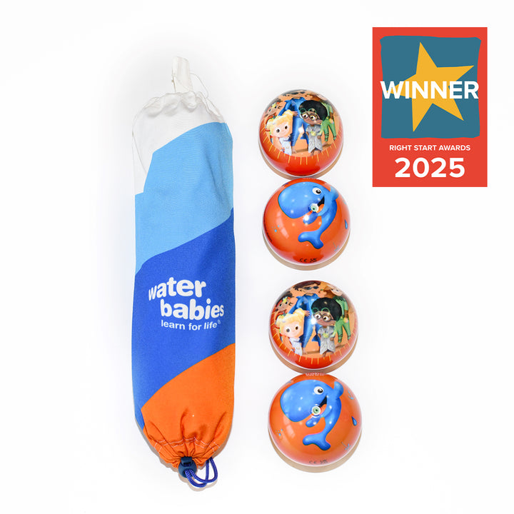 Water Babies Oceans of Imagination Swim Balls (Pack of 4)