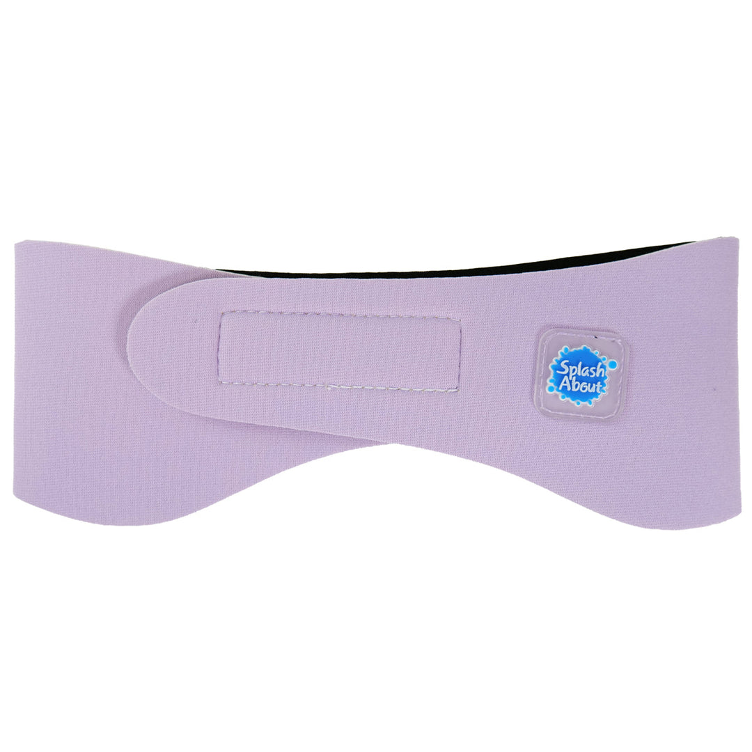 Swim ear band in lilac, back