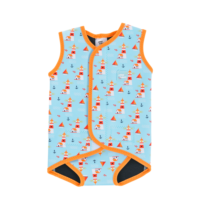 Water Babies Lighthouse Lagoon Baby Wrap