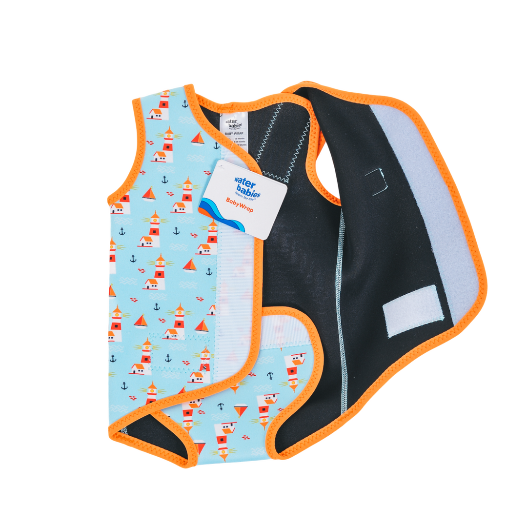 Water Babies Lighthouse Lagoon Baby Wrap