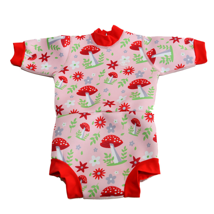 Mushroom Blush Happy Nappy Wetsuit