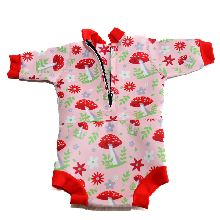Mushroom Blush Happy Nappy Wetsuit