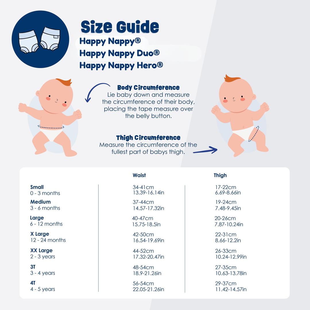 Size chart.