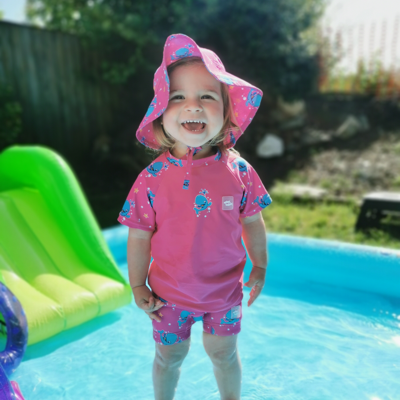 Baby top rash swimsuit