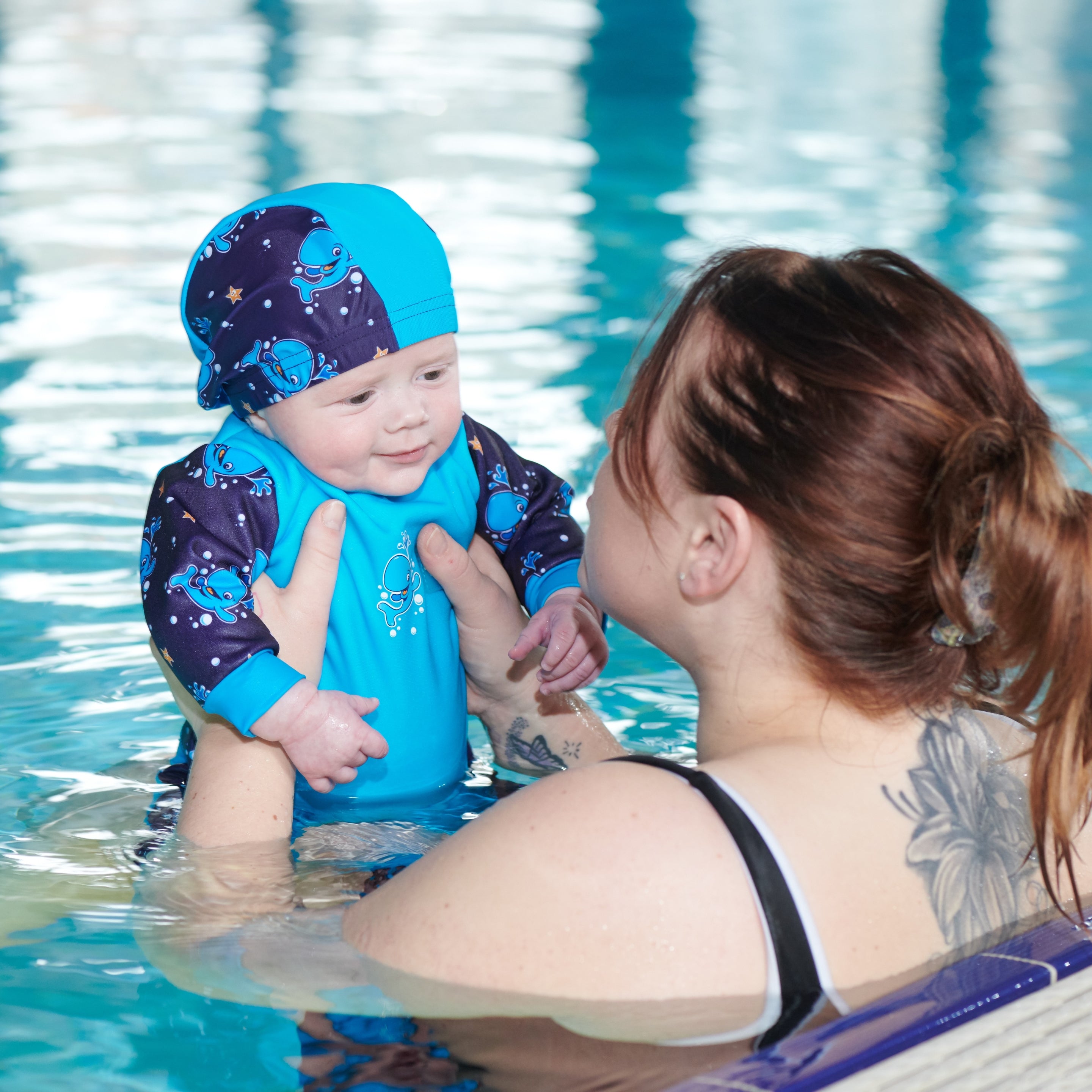 Combinaison De Natation 'Warm In One' Pour Bébé - Néoprène Doublé Polaire, Protection UPF 50+, Manches Et Jambes Longues (lot De 2) - 8