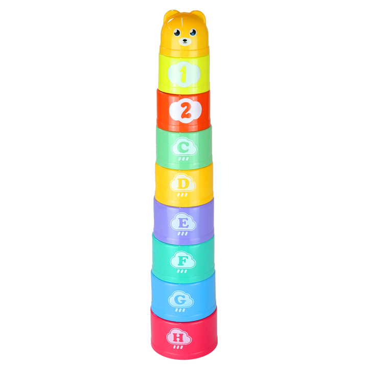 Educational Stacking Cups (Set of 9)