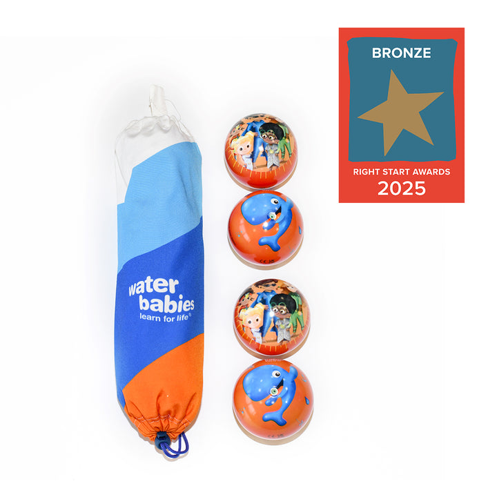 Water Babies Oceans of Imagination Swim Balls (Pack of 4)