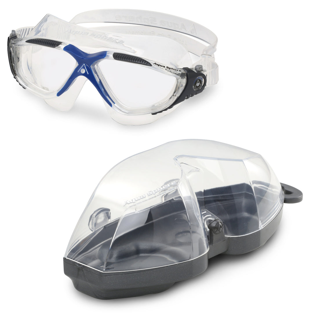 Aquasphere Adult Goggles Vista Dark Blue Grey