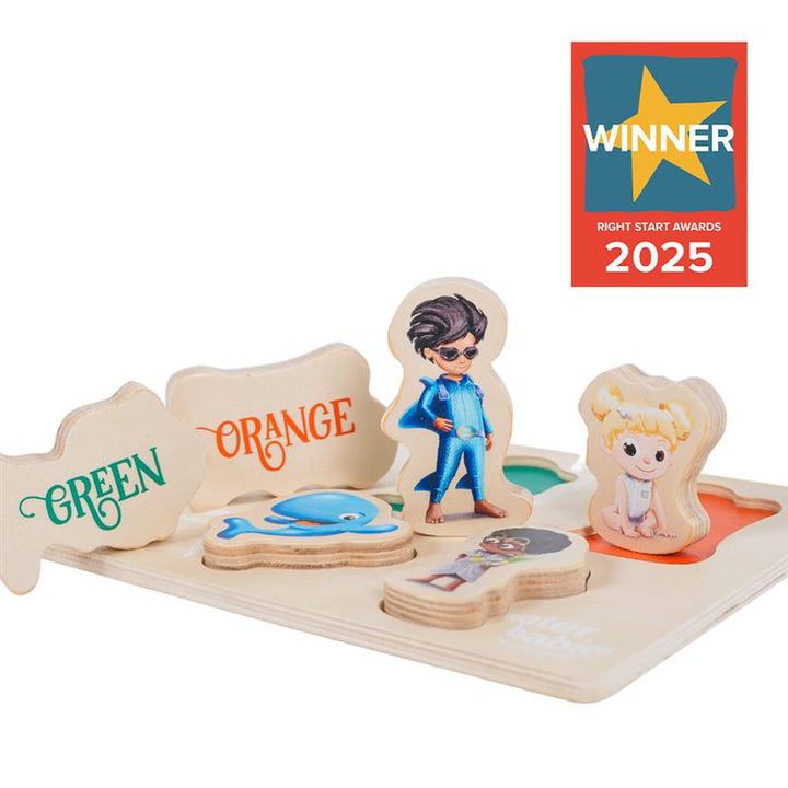 Water Babies Swimvincibles Chunky Wooden Puzzle (6 Pieces)