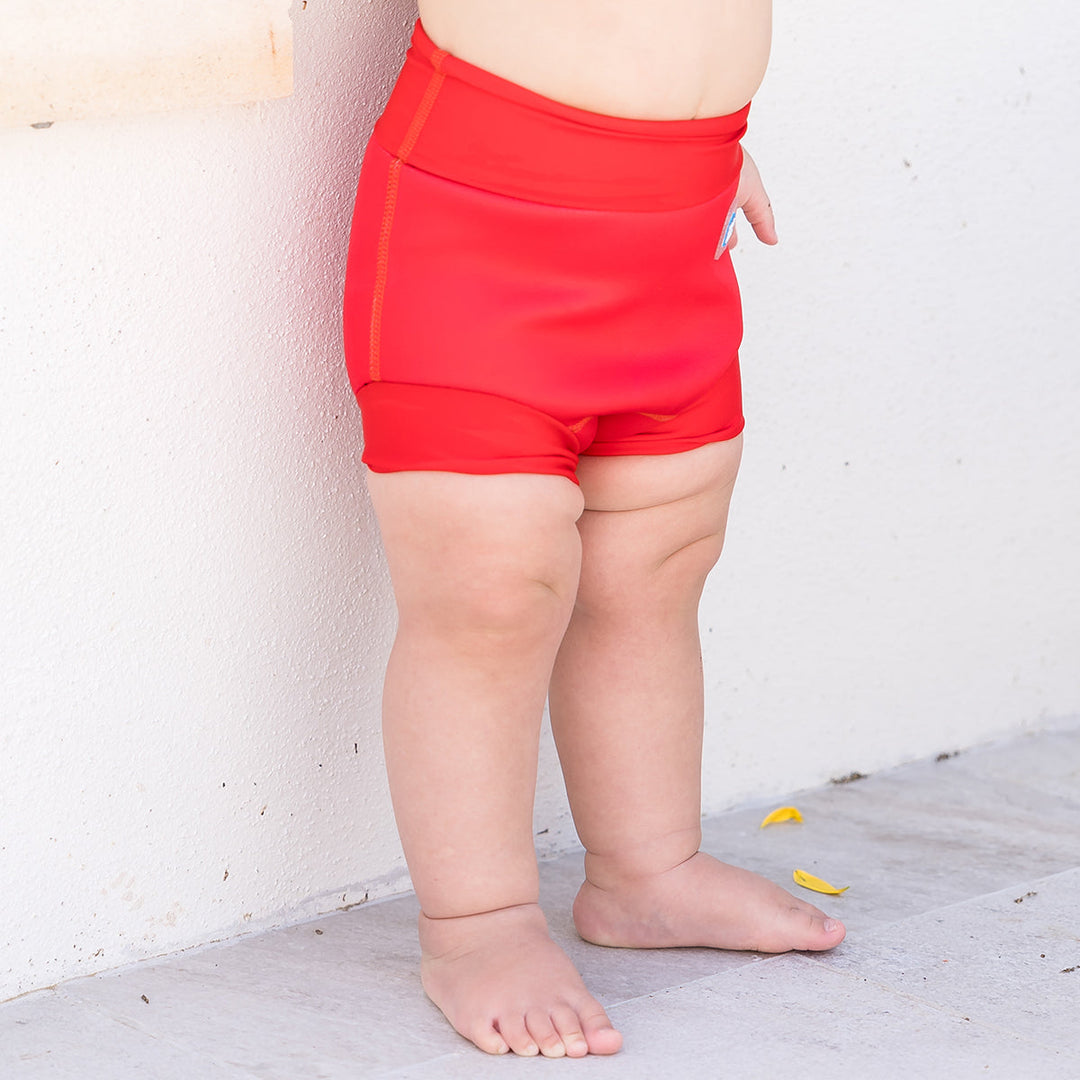 Red Happy Nappy