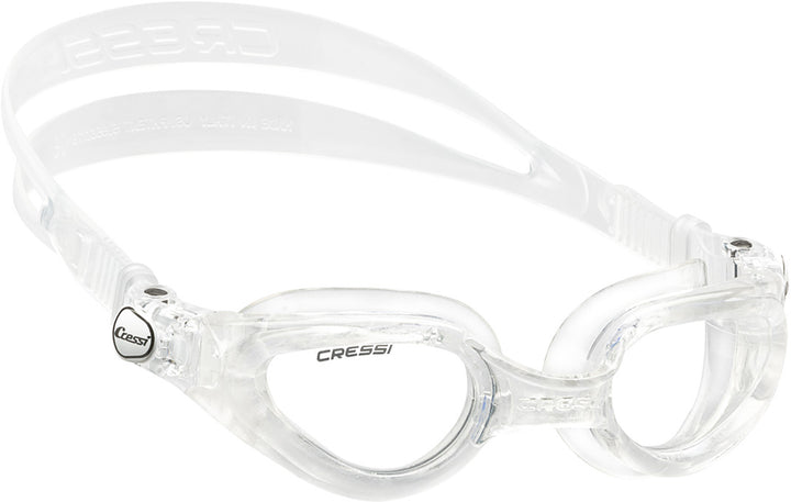 Clear swim goggles