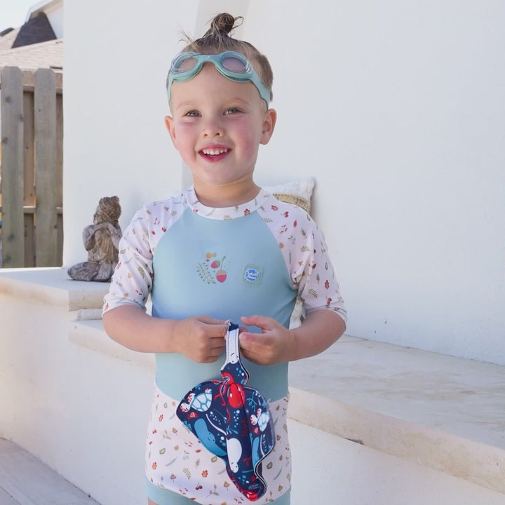 Little Acorns Happy Nappy Sunsuit