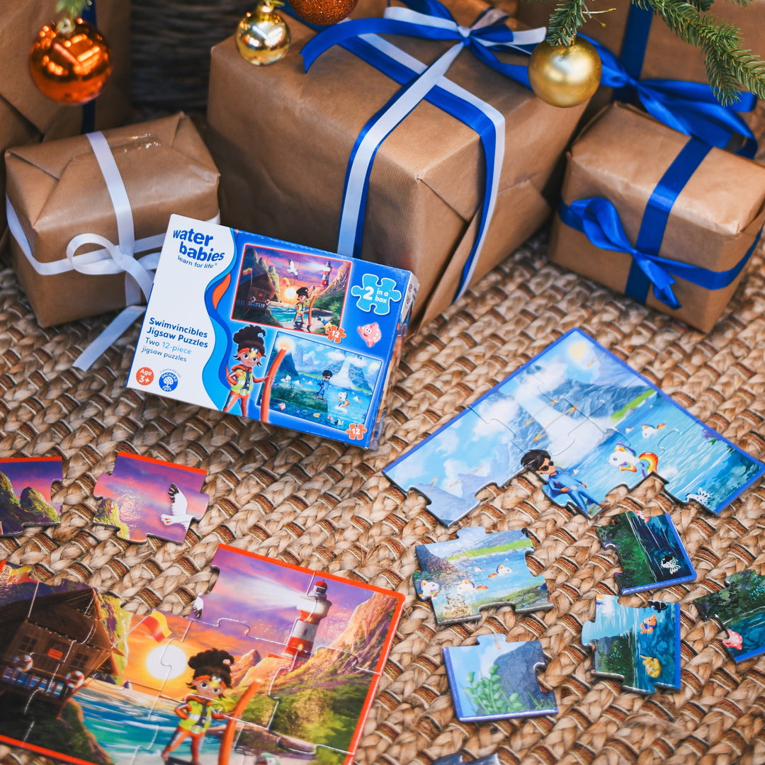 Water Babies x Orchard Toys Swimvincibles Jigsaw Puzzles 2 in a Box (12-piece)