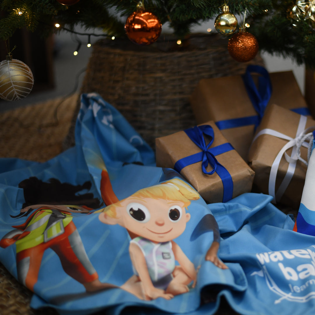 Water Babies x Dock & Bay I Am Swimvincible Pool & Beach Towel (160x90cm)