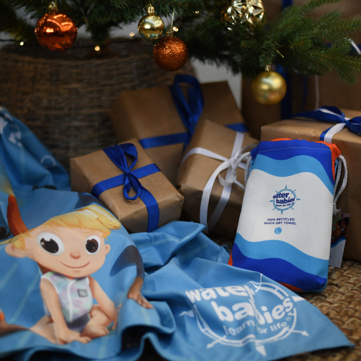 Water Babies x Dock & Bay I Am Swimvincible Pool & Beach Towel (160x90cm)