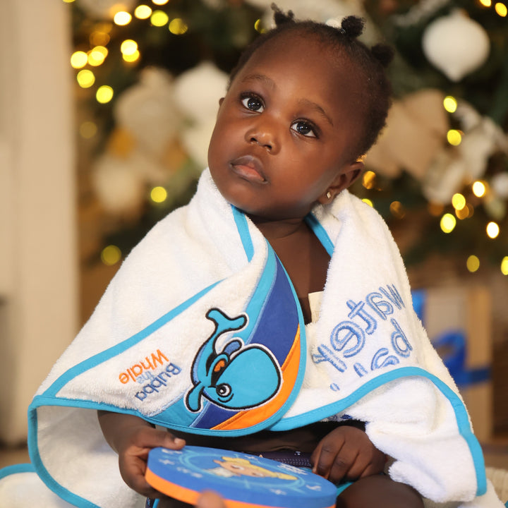 Water Babies Hooded Towel (70x70cm)