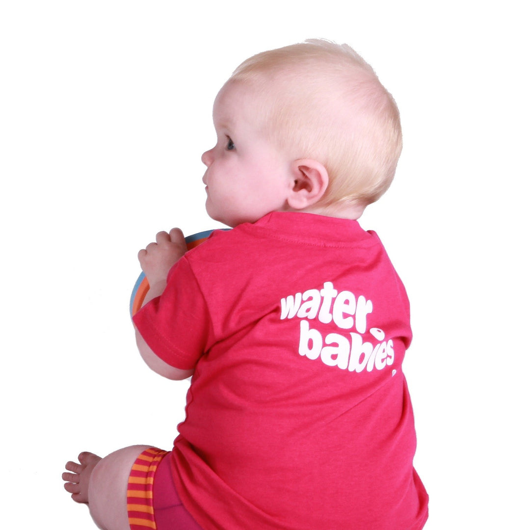 Water Babies Tiger Fuchsia Pink T-Shirt