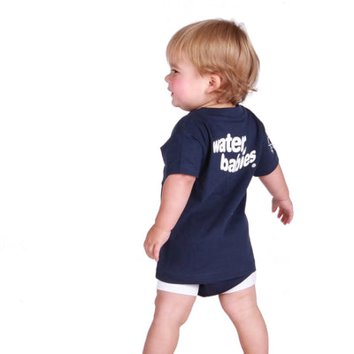 Water Babies Bubba Navy Blue T-Shirt