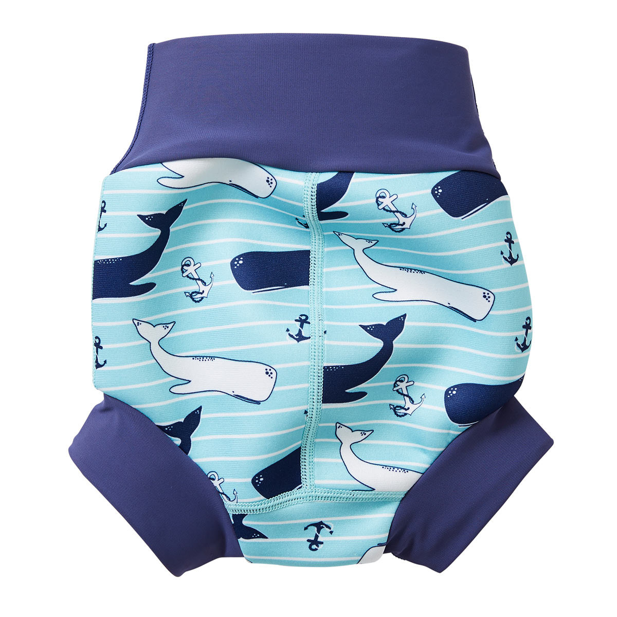 Splash About Happy Nappy Swim Diaper, Vintage Moby, 12-24