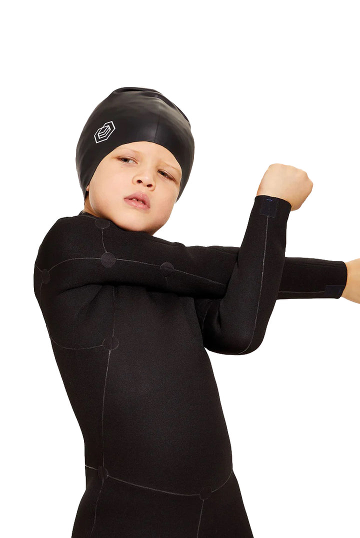 SOUL CAP Kids Swim Hat For Long Hair