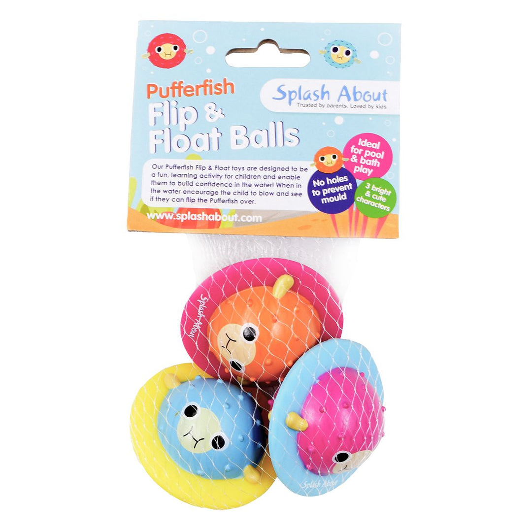 Pufferfish Flips & Float Toys (Pack of 3)