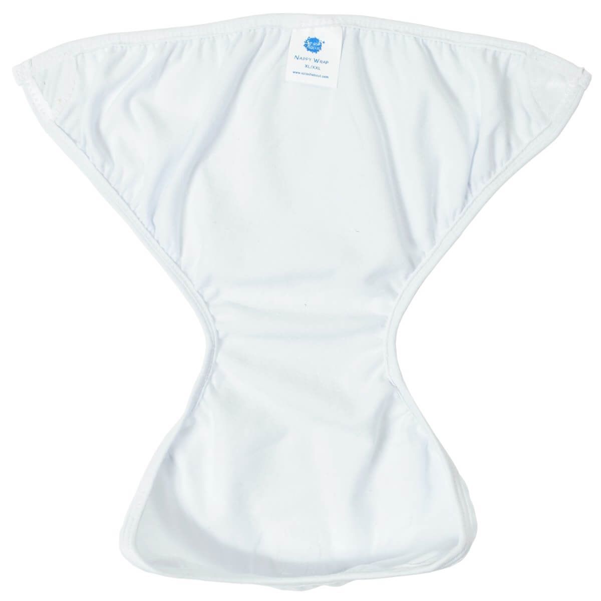 White Nappy Wrap | Re-usable Nappy Wrap | Water Babies