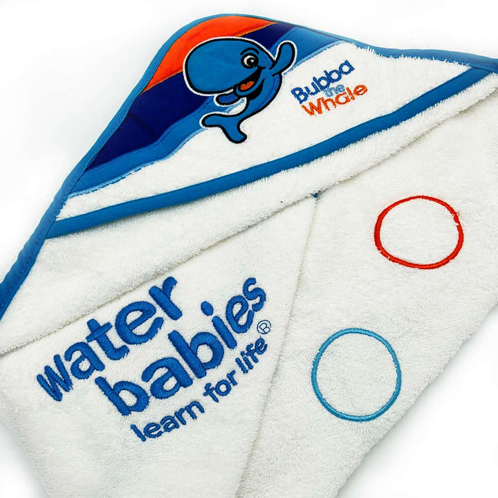 Water Babies Hooded Towel (70x70cm)