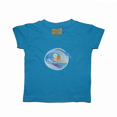 Water Babies Surfing Blue T-Shirt