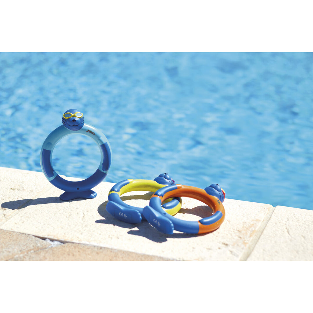 Zoggs Seal Dive Rings (Pack of 3)